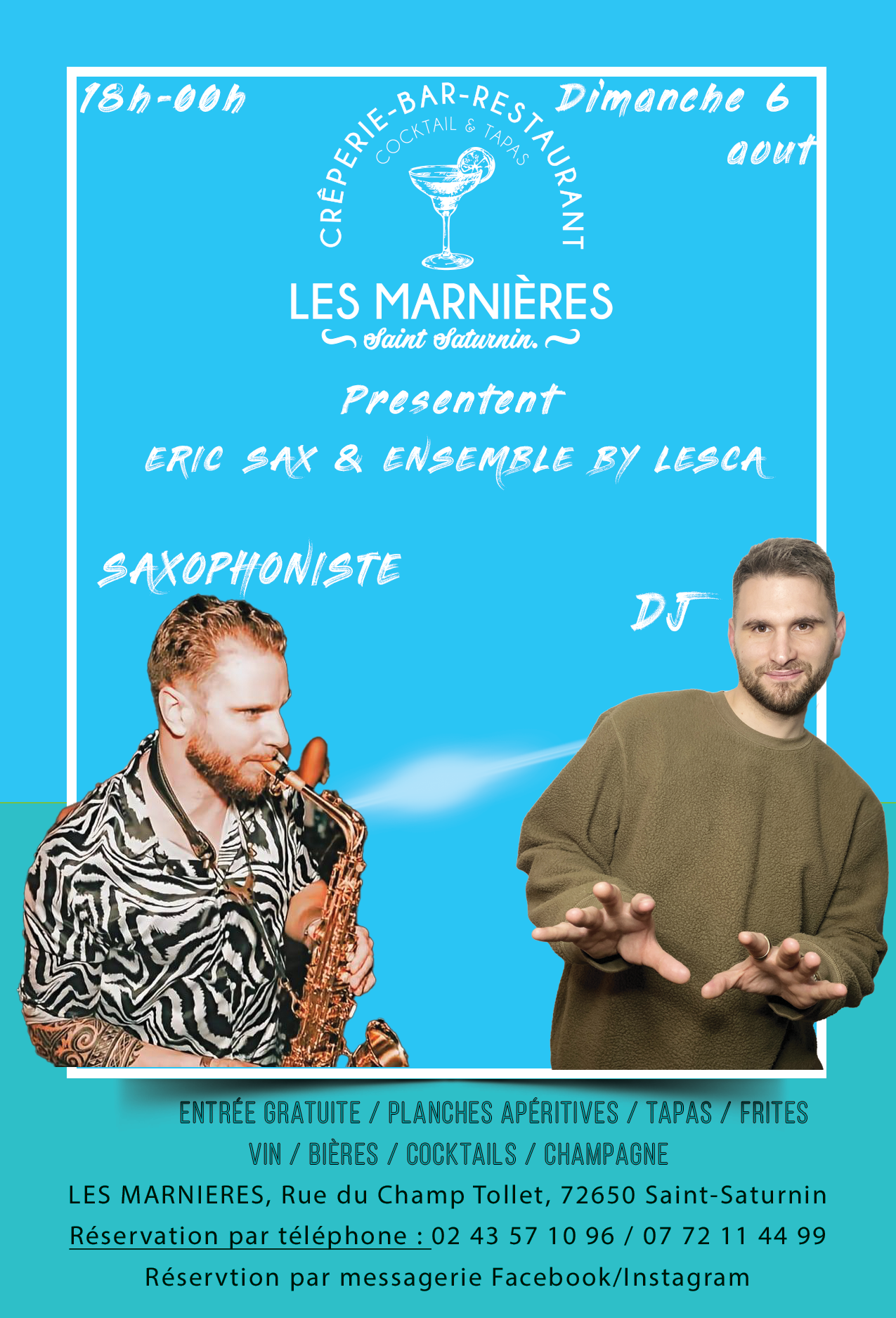 Les Marnières, Crêperie Bar Restaurant / Restaurant traditionnel